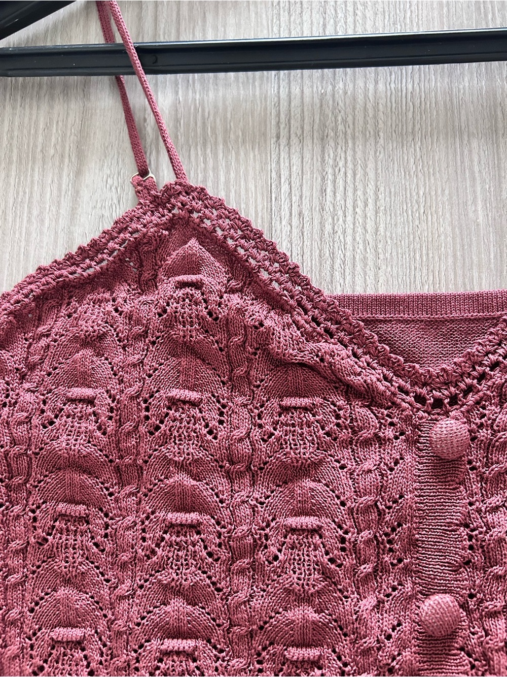 2 for 10$ ☀️ NWOT vintage style knit pink tank - Picture 5 of 13